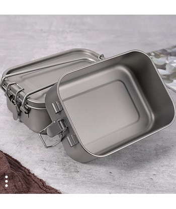 Camping Titanium Bento Box, Recipiente 800ml d'Europe débarque