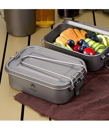 Camping Titanium Bento Box, Recipiente 800ml d'Europe débarque