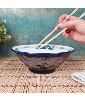 Tigela de Ramen Japonês Azul shop