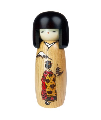 Boneca Gueixa Kokeshi votre