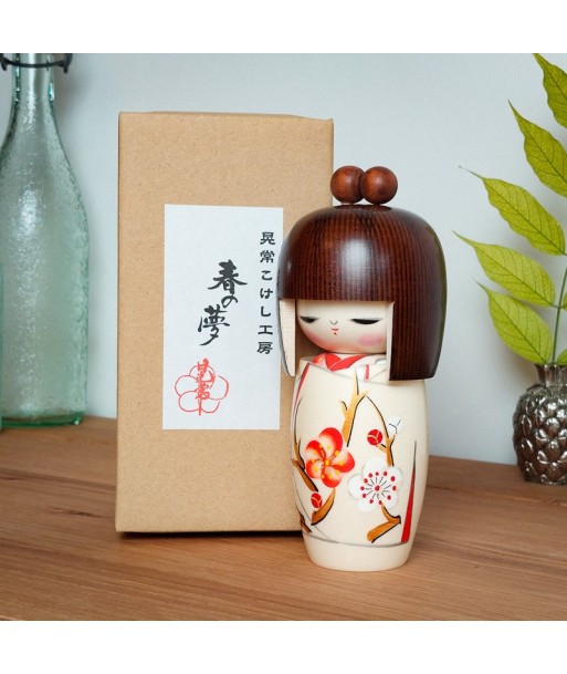 Boneca Kokeshi Tradicional s'inspire de l'anatomie humaine