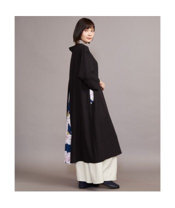 Vestido Japonês Moderno Preto pas cher 