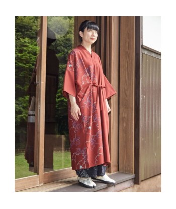 Vestido Japonês Vermelho français