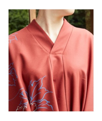 Vestido Japonês Vermelho français