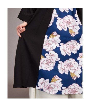 Vestido Japonês Moderno Preto pas cher 