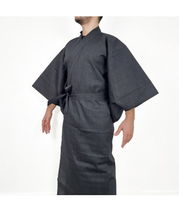 Yukata Masculino Japonês Preto online