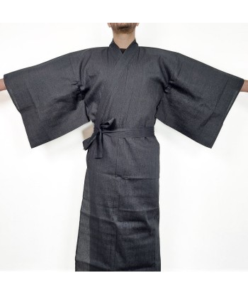 Yukata Masculino Japonês Preto online