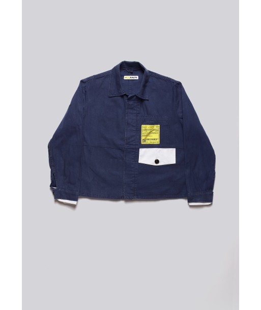 Cropped Worker Blue Jacket paiement sécurisé