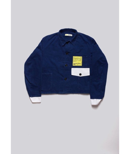 Cropped Worker Blue Jacket 50% de réduction en Octobre 2024