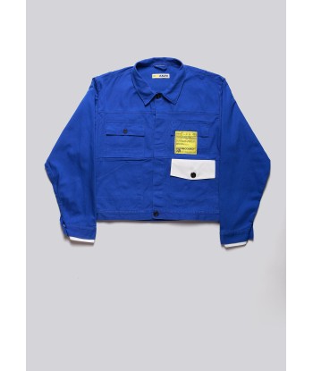 Cropped Worker Blue Jacket Le MVP de beaucoup