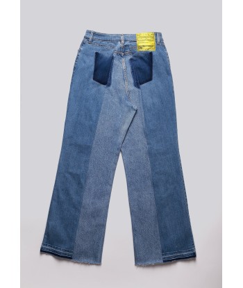 Large Biais Cut Split Denim Comparez plus de prix