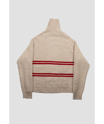 REVERSE CABLE TURTLENECK shop