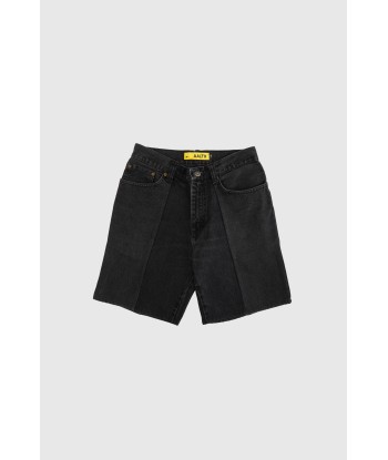 BIAIS SPLIT DENIM SHORT la colonne vertébrale