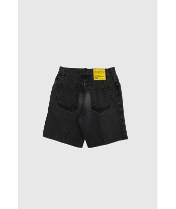 BIAIS SPLIT DENIM SHORT la colonne vertébrale