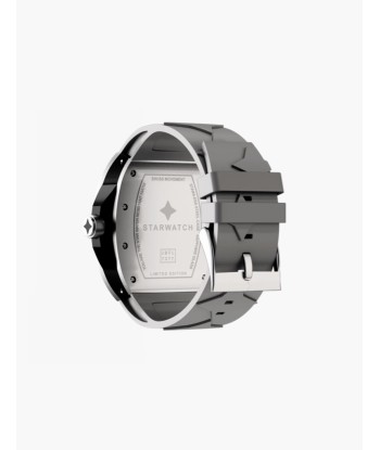 STARWATCH ASHTON ABG, MOUVEMENT SUISSE À QUARTZ MONTRE ACIER, FOND BLANC ET BRACELET GRIS ouvre sa boutique