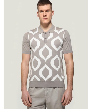 MEN_S POLO SHIRT IN JERSEY GREY Economisez 