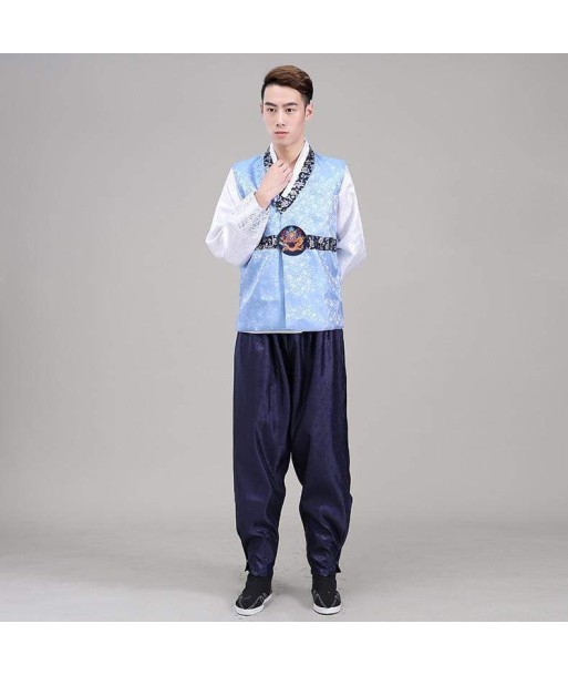 Hanbok Homme Bleu offre 