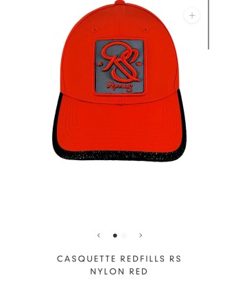 Casquette REDFILLS nylon red une grave pollution 