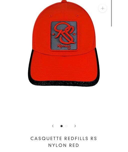 Casquette REDFILLS nylon red une grave pollution 