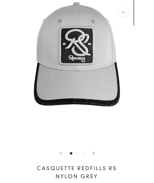 Casquette REDFILLS nylon grey 2024