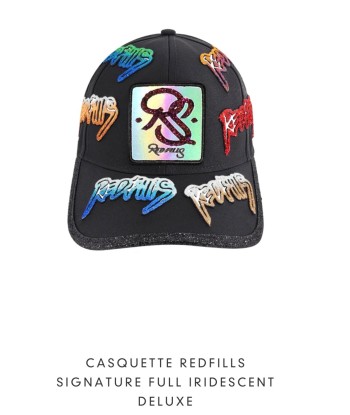 Casquette REDFILLS signature iridescent deluxe la chaussure