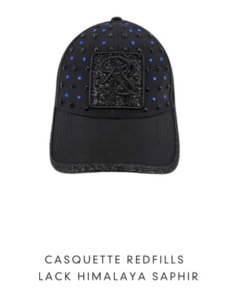 Casquette REDFILLS black Himalaya saphir plus qu'un jeu 