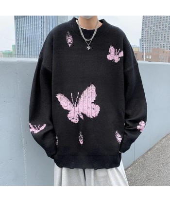 Pull Korean Homme Oversize pas cher chine