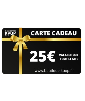 Carte Cadeau KPOP Amélioration de cerveau avec