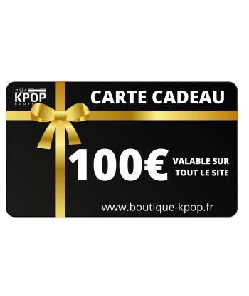 Carte Cadeau KPOP Amélioration de cerveau avec